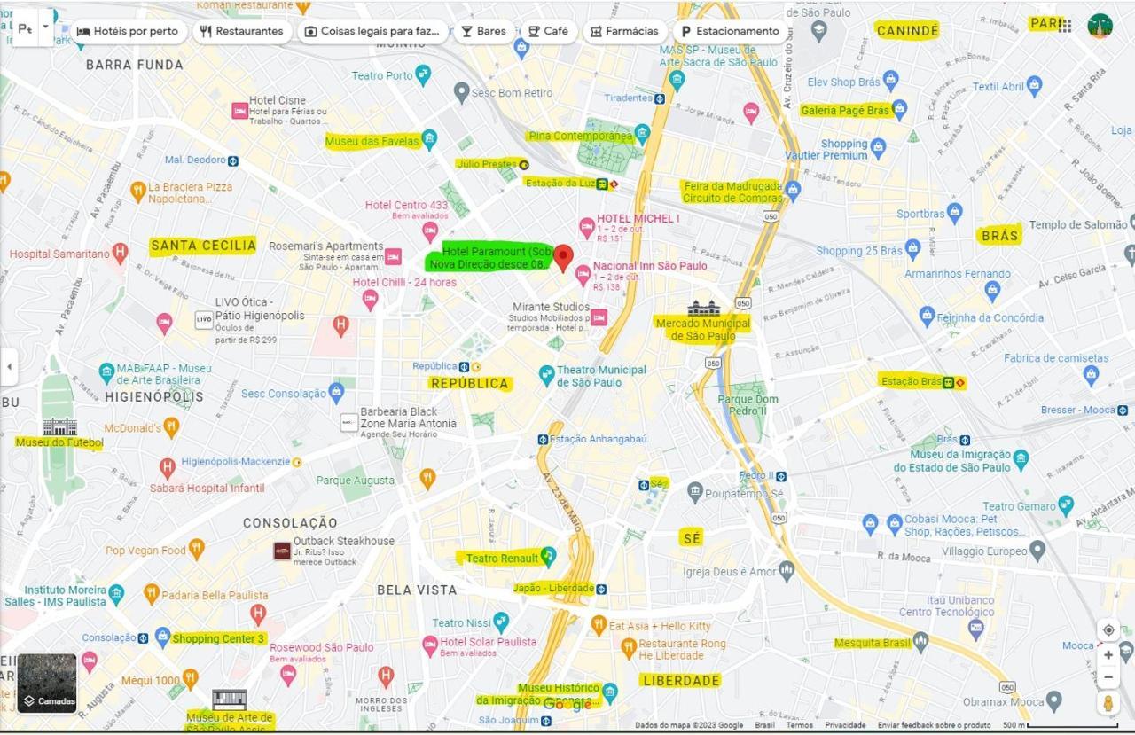 Hotel Paramount- Proximo A 25 De Marco Bras Bom Retiro E Expo Center Norte "Garanta Ja Sua Reserva" Σάο Πάολο Εξωτερικό φωτογραφία